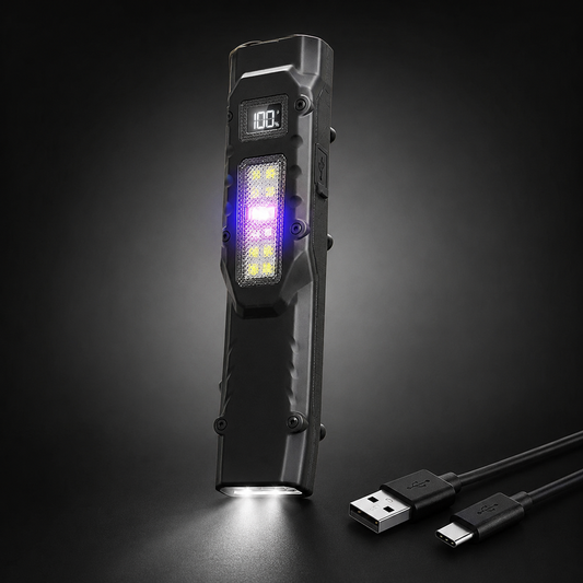 Linterna Táctica Recargable USB-C 1100LM
