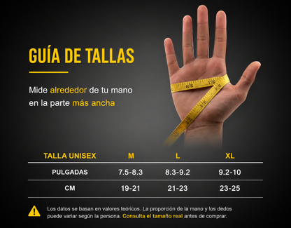Guantes de Trabajo Tácticos Reforzados con Protección de Nudillos