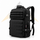 Mochila Táctica MOLLE 25L | Mochila EDC para Vigilancia, Seguridad, Airsoft, Senderismo y Camping