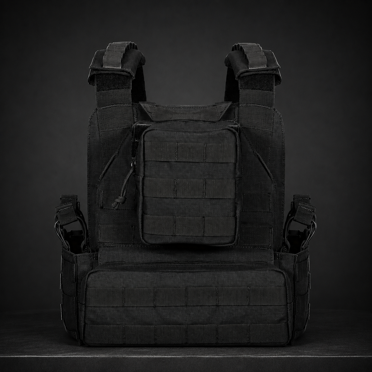 Chaleco Táctico de Entrenamiento MOLLE con Liberación Rápida y Accesorios