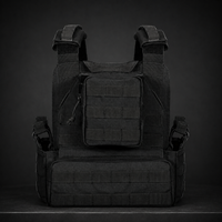 Chaleco Táctico de Entrenamiento MOLLE con Liberación Rápida y Accesorios