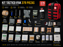 Botiquín IFAK de Primeros Auxilios 379 Piezas | Kit de Emergencia Táctico Impermeable para Equipamiento profesional
