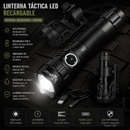 Linterna Táctica UltraFire UF3 Profesional