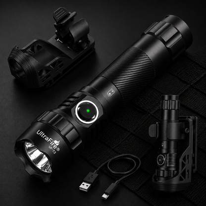Linterna Táctica UltraFire UF3 Profesional