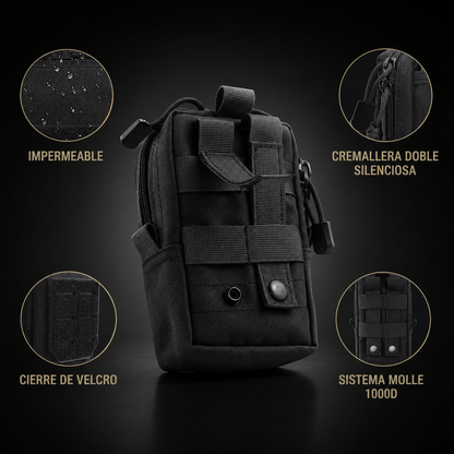 Bolsa MOLLE Táctica EDC para Cinturón y Mochila ⭐ (la mejor para SEO)