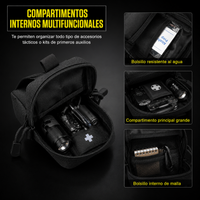 Bolsa MOLLE Táctica EDC para Cinturón y Mochila