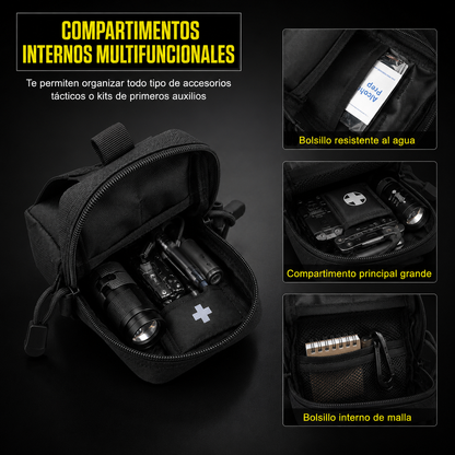 Bolsa MOLLE Táctica EDC para Cinturón y Mochila ⭐ (la mejor para SEO)