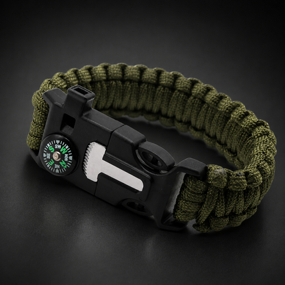 Pulsera de Supervivencia Multifunción Táctica