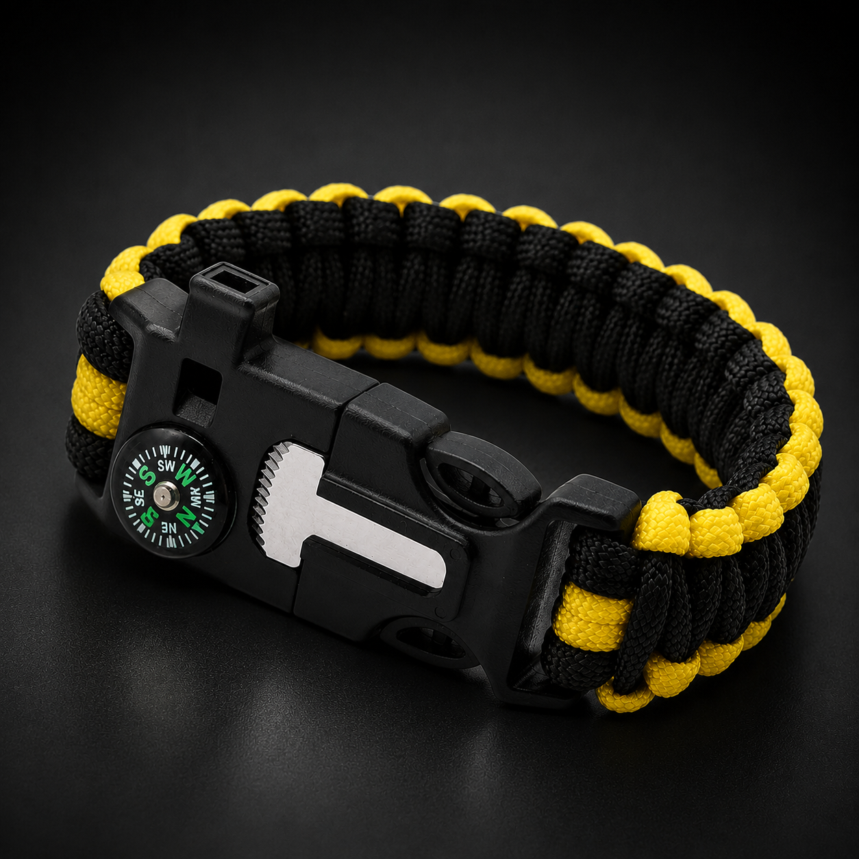 Pulsera de Supervivencia Multifunción Táctica