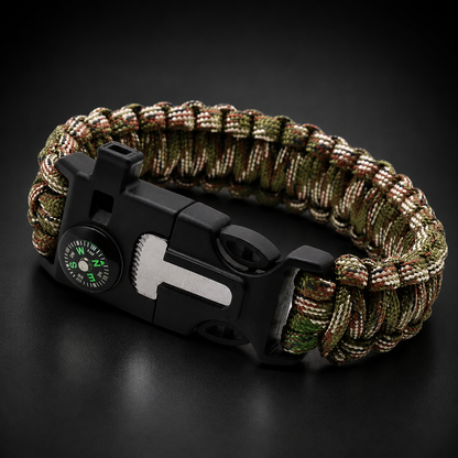 Pulsera de Supervivencia Multifunción Táctica