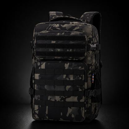 Mochila Táctica MOLLE 25L Militar | Mochila EDC para Vigilancia, Seguridad, Airsoft, Senderismo y Camping