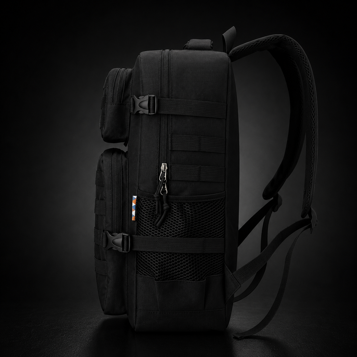 Mochila Táctica MOLLE 25L Militar | Mochila EDC para Vigilancia, Seguridad, Airsoft, Senderismo y Camping