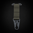 Mosquetón MOLLE para Cinturón Táctico | Soporte T-Mount EDC de Liberación Rápida para Guantes, Llaves y Accesorios