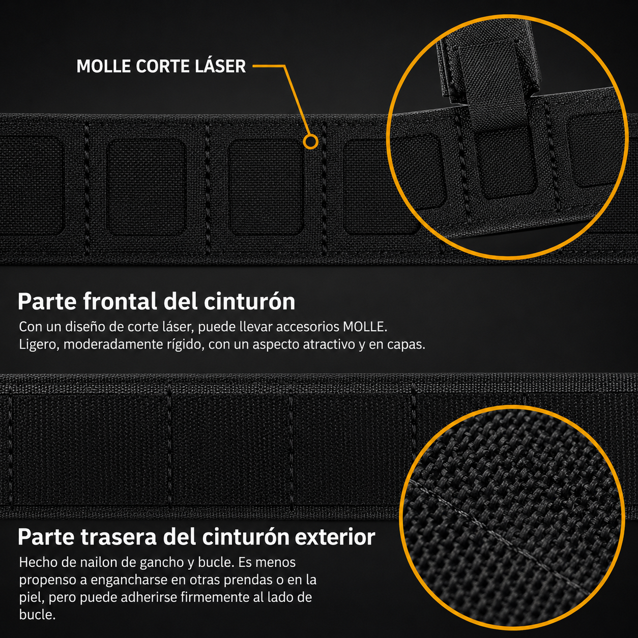 Cinturón Táctico MOLLE LSR